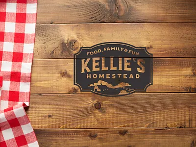 Kellie's Homestead & Restaurant branding logodesign menudesign