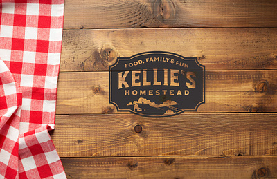 Kellie's Homestead & Restaurant branding logodesign menudesign