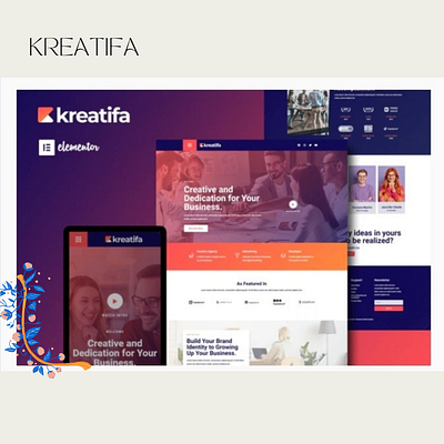 Kreatifa design designer designs ui ux web webdesign webdesigner website wordpress wordpress design