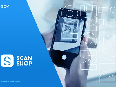 ScanShop Logo Concept 01 app branding design graphic design icon illustrator logo minimal ui ux