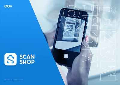 ScanShop Logo Concept 01 app branding design graphic design icon illustrator logo minimal ui ux