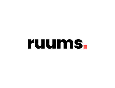 Logo de ruums hecho por la agencia 7 circulos