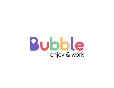 Logo de bubble hecho por la agencia 7 circulos