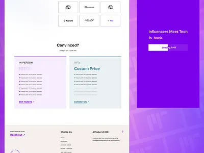 Web Design Interface - IMTConf animation branding design illustration logo mobile ui ux