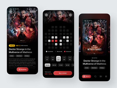 Movie Streaming designs, themes, templates and downloadable graphic  elements on Dribbble