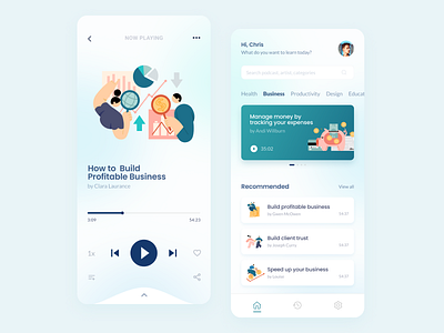 Podcast App Design- Glassmorphism application exploration mobile mobile app mobile ui music player ui music ui musicplayer podcast podcast app podcast ui ui uidaily uidesign uiux