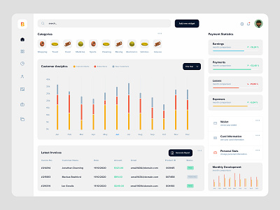 New UI Dash charts dashboard dashboard template design graphics infographis new ui template ui design ui elements webapp