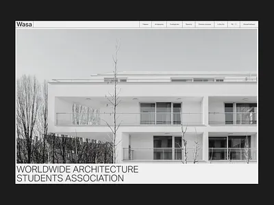 WASA (Concept) concept design interface typography ui ux web web design webdesign website