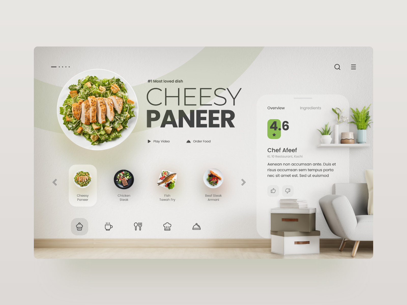 Example of Website UX/UI Design
