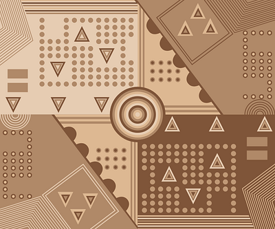Geometric Design brown browns challenge geometric design geometrical shape weekly challenge weekly warm up weeklywarmup
