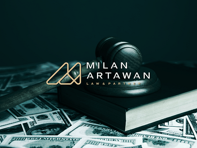 Milan Artawan attorney branding design icon law lawfirm logo logomark ma malogo mark monogram symbol vector