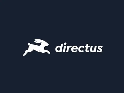 Directus logo animation. after effects animated logo brandmark animation bunny animation bunny logo bunny running gif icon animation intro introduction video logo animation logo reveal logoanimation morph animation morphing motion running text animation ui ux