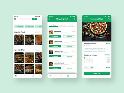 Food Delivery App clean clean ui delivery app design food delivery food delivery application food design food order food ordering app minimal resturant app ui design uiux ux