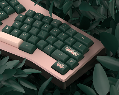 KAM Bouquet Key Set (Eucalyptus Base Kit with Novelties) blender blender 3d blender3d blender3dart blendercycles branding design geekhack illustration key set key sets keyboard keycaps mechanical keyboard mechanical keyboards mechanicalkeyboard mechanicalkeyboards