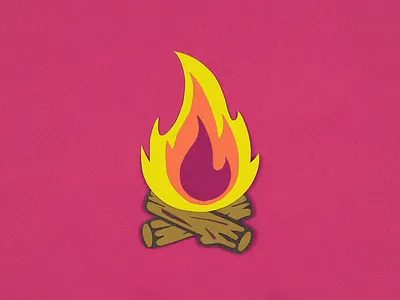Calming The Fire animation app design art clip fire handcrafted icecream loop magenta melting motion motiongraphics paper paperart papercraft papercut sticker stopmotion video yellow