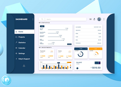 Dashboard Design admin dashboard admin panel dashboard dashboard design dashboard template dashboard ui ecommerce financial dashboard ui design web app