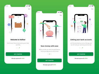 Budget tracking app budget design finance financial financial app onboarding onboarding screen onboarding ui tracking ui ui ux ui design uidesign uiux