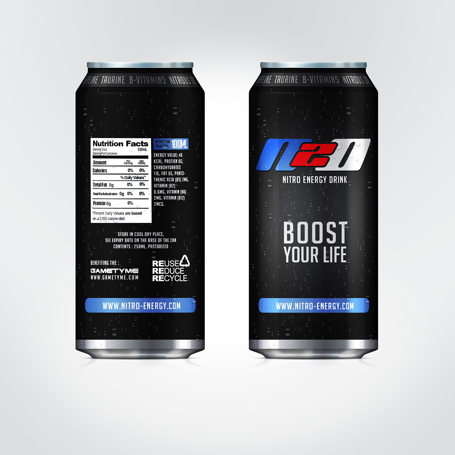 Example of N20: Nitro Energy Drink (Alt 3)