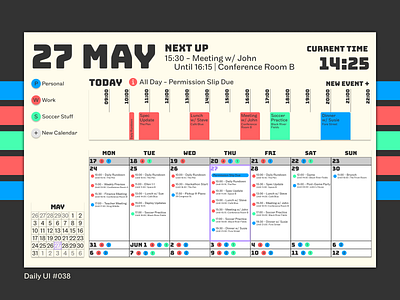 Daily UI #038 calendar calendar design daily ui daily ui 038 dailyui dailyui038 dailyuichallenge design ui