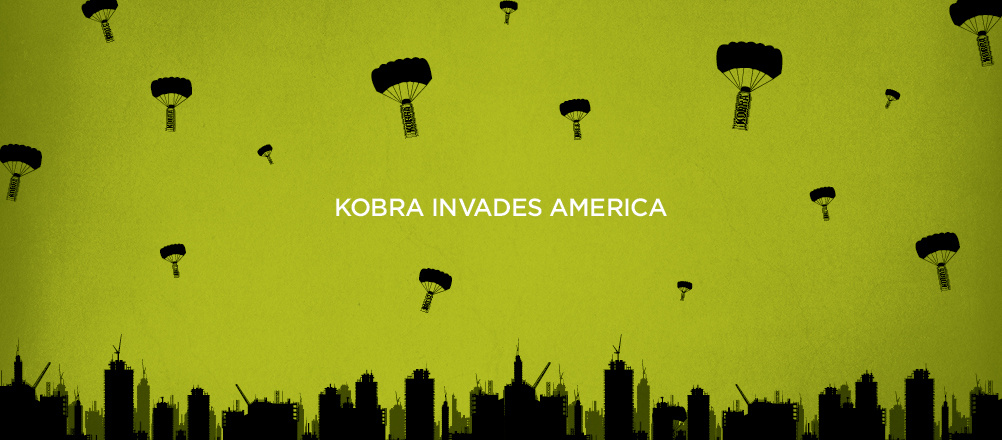 Example of Kobra Invades America