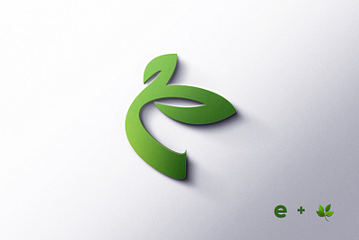 Eterno Logo Design brand identity branding farm food leaf leaf logo logo logo design mockup