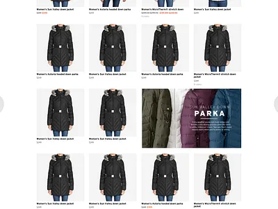 Eddie Bauer: Category UI/UX (3) branding design ui ux web