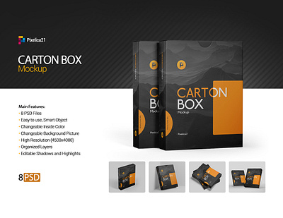 Carton Box Mockup 3d birthday blank box branding cardboard carton cartoon container design dvd eco gift media mock mock up mock up mock ups mockup mockups