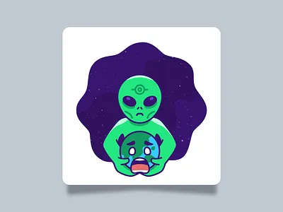 alien invasion alien earth earthday flat illustration grey alien illustration invasion ufo web world