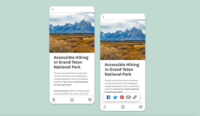 like and share 👍 dailyui dailyui010 dailyuichallenge design email facebook likes national park parks pinterest send share social share social share button twitter ui ux uxdesign