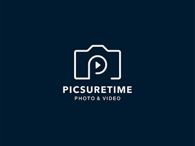 Picsuretime | Logo Design brand design brand identity branding icon illustration logo vector