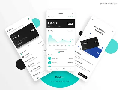 Credit+ App app branding interaction design mobile app product design ui ui design uiux ux ux design