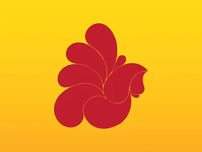 Fire Chicken branding chicken clean design design flat food and beverage graphic design illustration logo vector