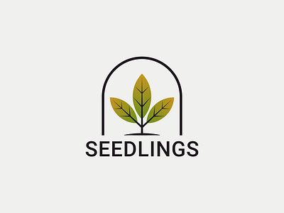 SEEDLINGS branding logo design business logo creative logo logo logo brand logo design logo design branding minimal logo minimalist logo natural nature logo professional logo