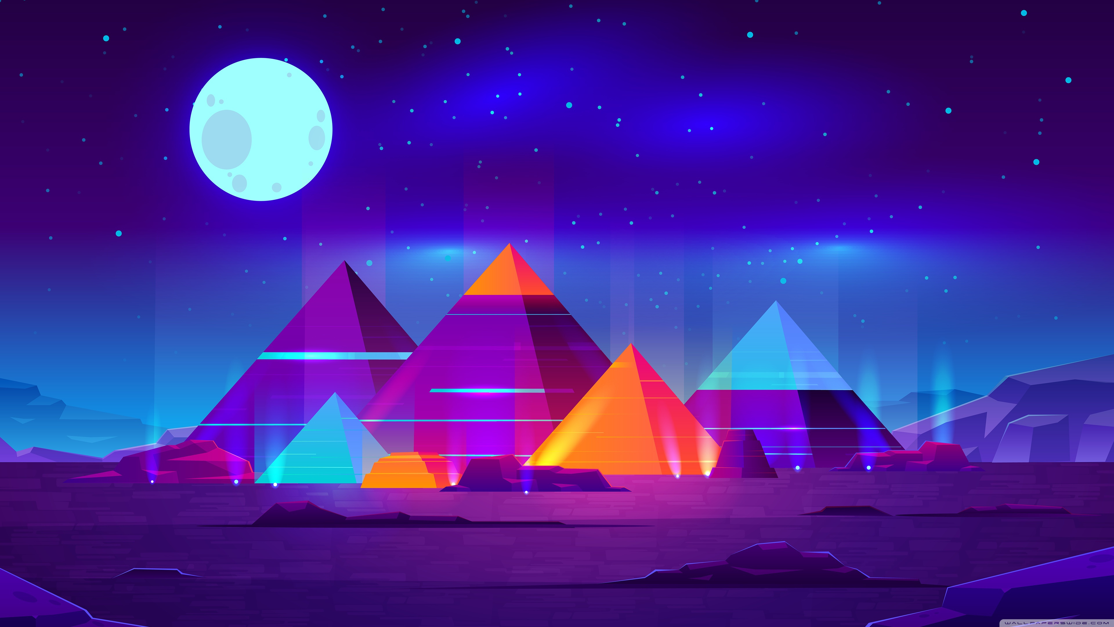 Example of Pyramid Illustration