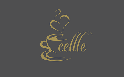 A flat minimalist and professional coffee shop logo branding design flat logo minimal minimalist logo modern logo professional logo typography