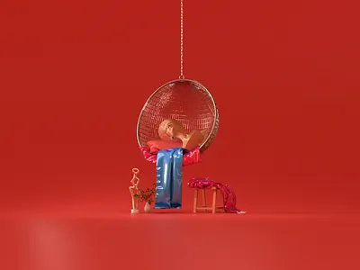 BiG Nefertiti 3d art 3d artist cinema 4d egypt