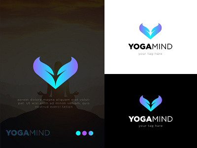 YOGAMIND | MODERN | BRANDING | LOGO | DESIGN brandidentity branding branding design creative logo custom logo design fiverr design logodesign minimalist logo mordern logo unique logo