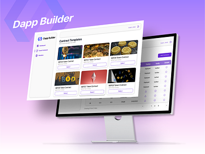 Dapp Builder - BuilderX app branding design graphic design illustration logo typography ui ux vector