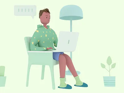 Character 4 3d 3dart 3dillustration c4d c4dart characters cinema4d illustration lowpoly maxon modelong