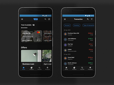 Banking Mobile App app banking design finance mobile ui ux