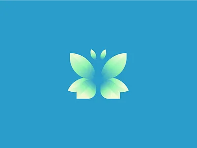 Butterfly branding butterfly design gradient logo logo design