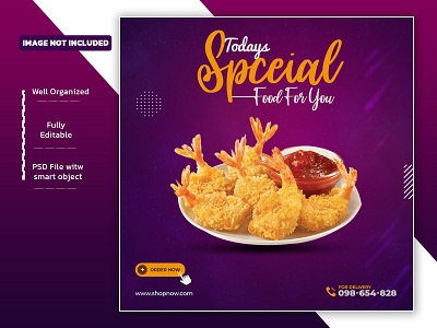 Food Social Media Banner Templates Free ads banner banners design facebook ad facebook post food food banner food web banner gadgets illustration instagram post responsive social social media banner social media banner images typography