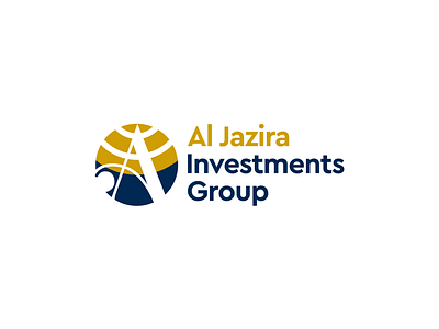 Al Jazira Investments Group a logo a logo design branding creative designs g logo i logo illustration investment company investment logo logo alphabet logo branding logo design logo ideas real estate