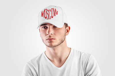 I Love Moscow (baseball cap) baseballcap baseballcaps brand design brandmark cap corporate identity emblem identitydesign logo logo design logomark logos logotype mark marketing visual identity