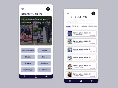 news app android android app android app design app breaking news design headlines ios ios app ios app design mobile app news news app news app ui newspaper
