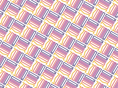 GEOM pattern. colorful logotype playful playful logo trust