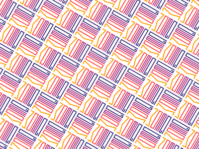 GEOM pattern. colorful logotype playful playful logo trust