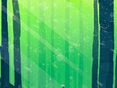 enchanted forest adobe adobe photoshop art drawing forest illustration painting