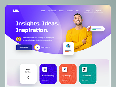 Website Design : landing page design home page illustration landing landing page landingpage ui ux web web page webdesign website website design