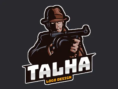 Game Logo Mafia game game art game design gamer